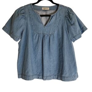 Madewell Denim Top